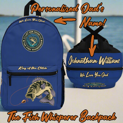 King of the Catch Backpack [Personalized Name]