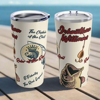 Ruler of The Reel - Tumbler 20oz [Personalized Name]