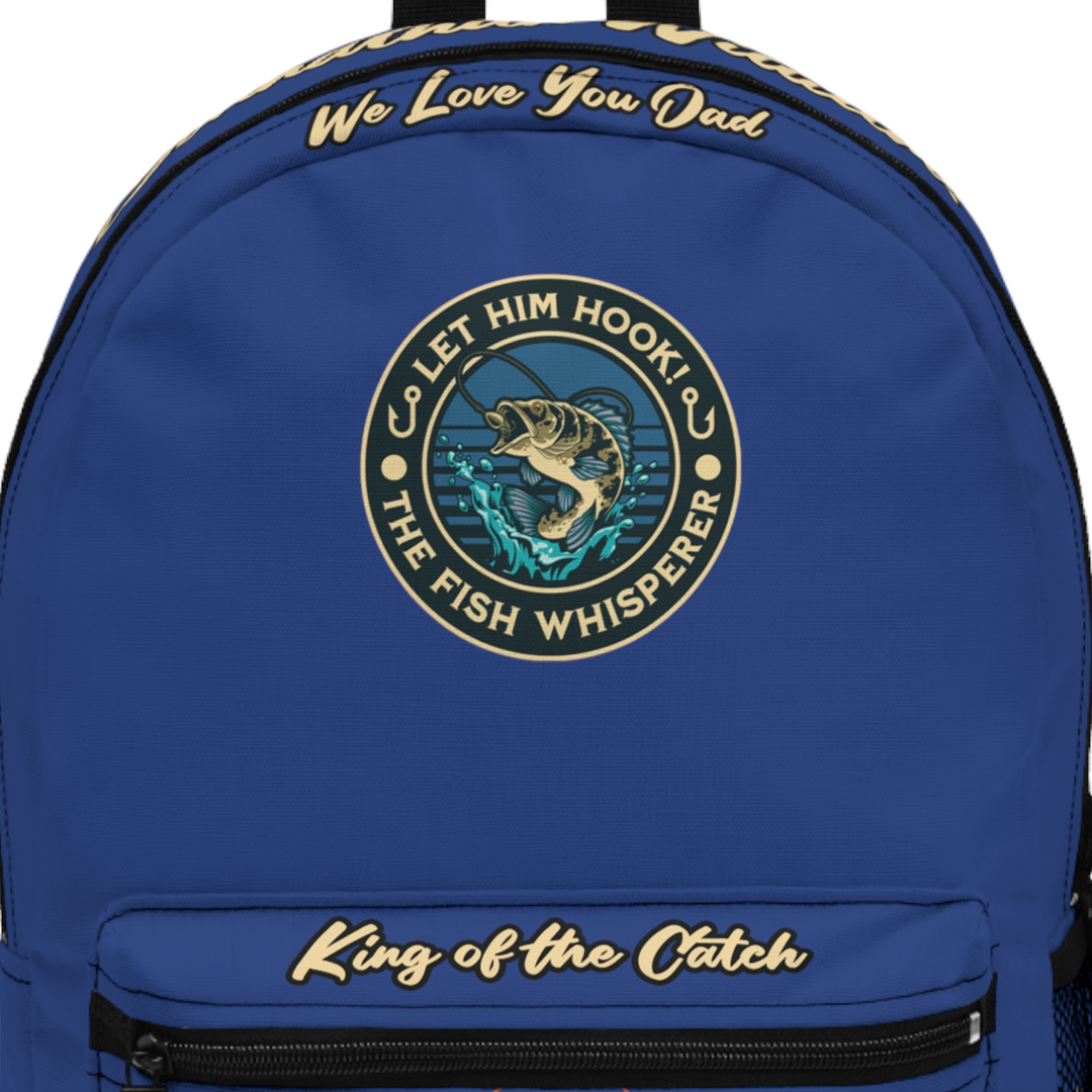 King of the Catch Backpack [Personalized Name]