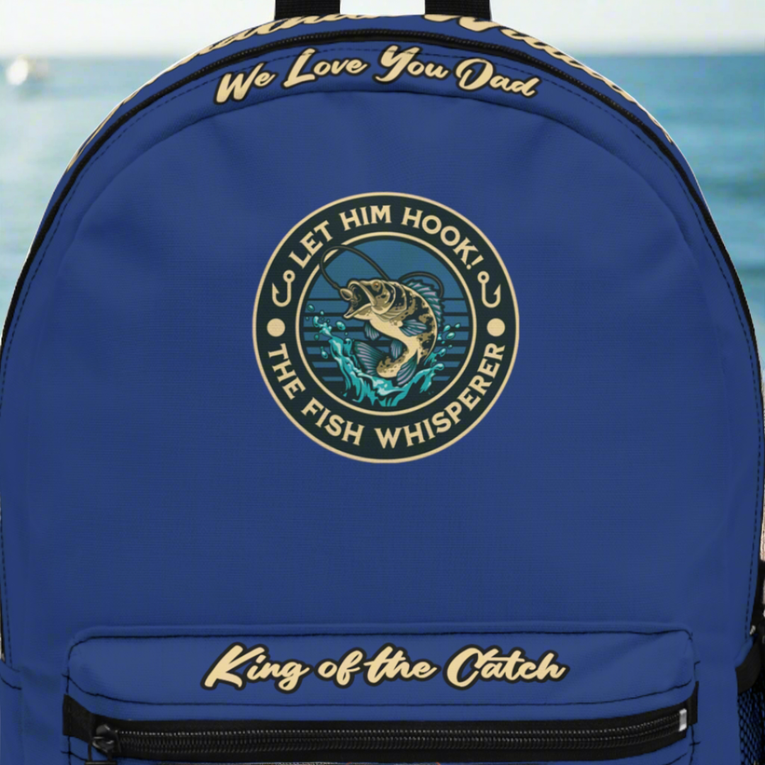 King of the Catch Backpack [Personalized Name]